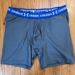 Under Armour Gray Boxer Briefs
